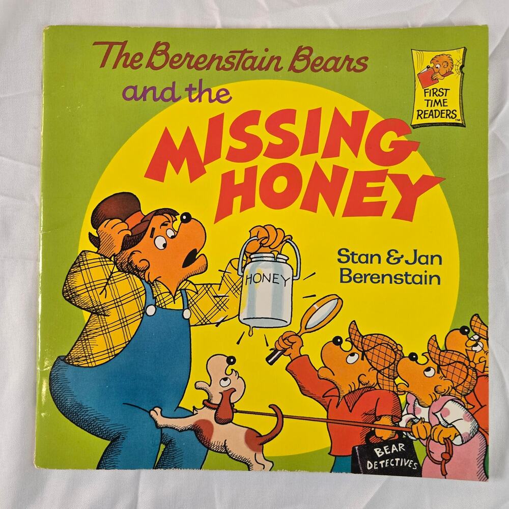 The Missing Honey Stan & Jan Berenstain SC Vintage 1987